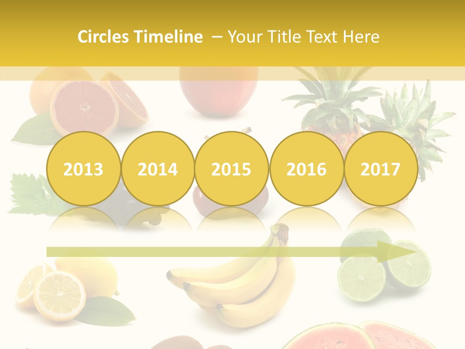 Food Ingredient Slice PowerPoint Template