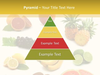 Food Ingredient Slice PowerPoint Template