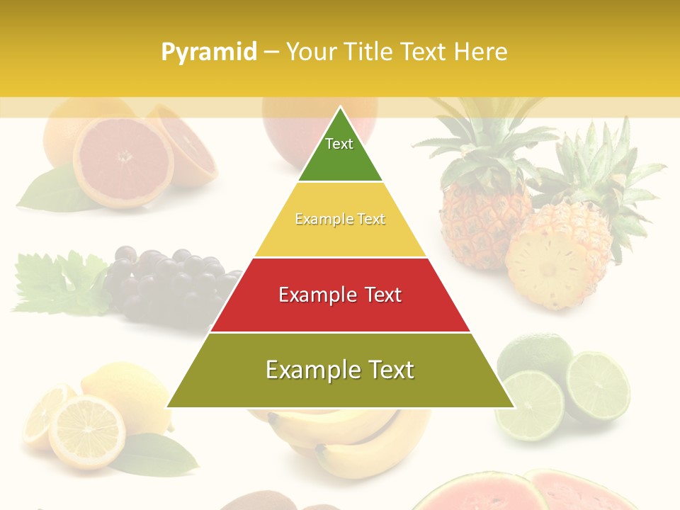 Food Ingredient Slice PowerPoint Template