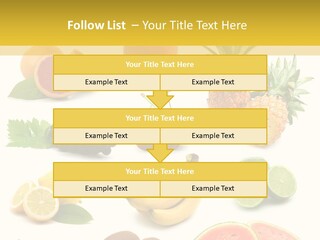 Food Ingredient Slice PowerPoint Template