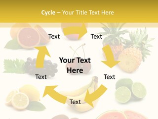 Food Ingredient Slice PowerPoint Template