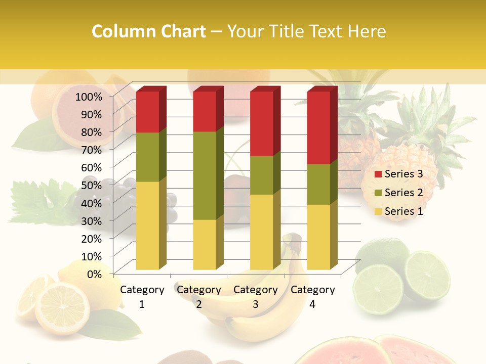 Food Ingredient Slice PowerPoint Template