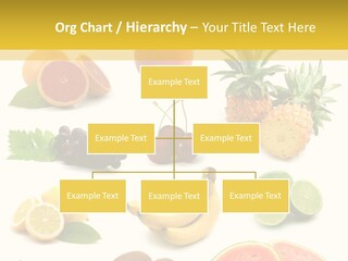 Food Ingredient Slice PowerPoint Template