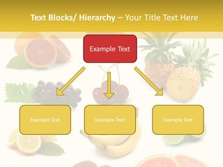 Food Ingredient Slice PowerPoint Template