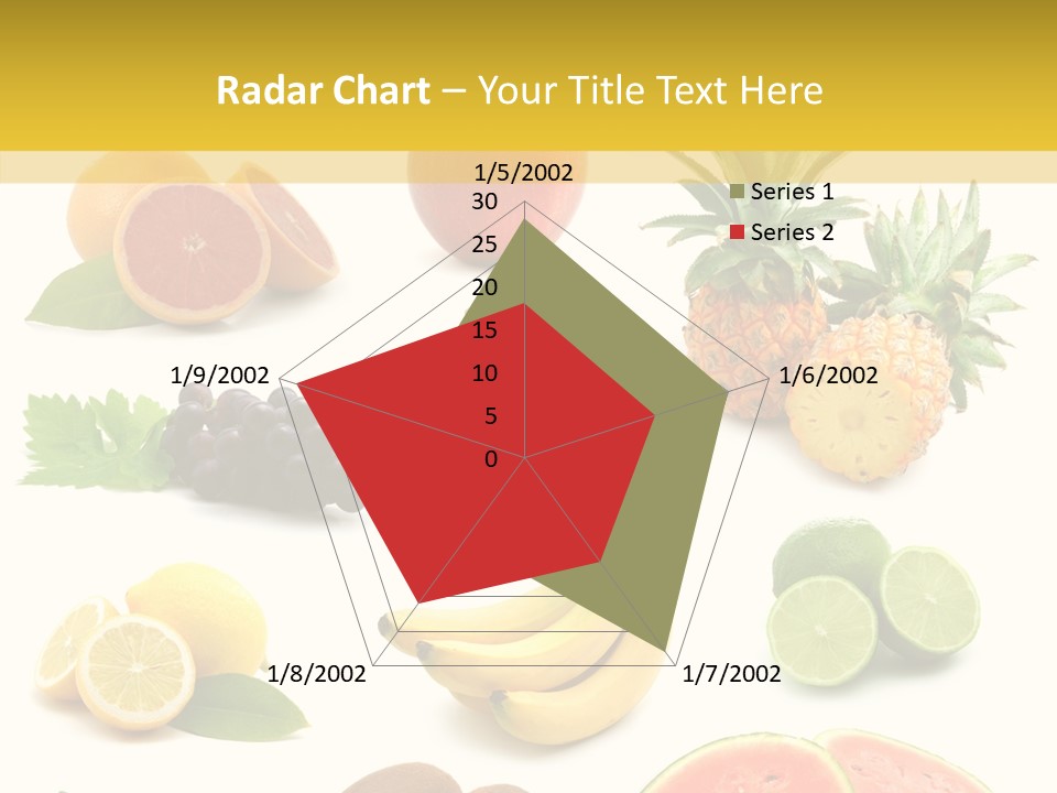 Food Ingredient Slice PowerPoint Template