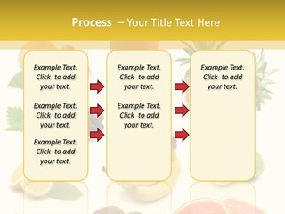 Food Ingredient Slice PowerPoint Template