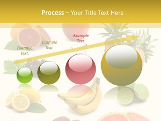 Food Ingredient Slice PowerPoint Template