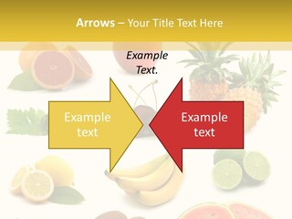 Food Ingredient Slice PowerPoint Template