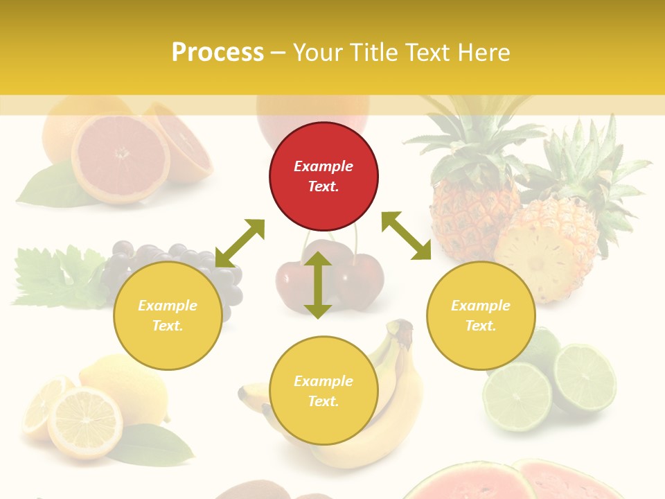 Food Ingredient Slice PowerPoint Template