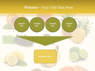 Food Ingredient Slice PowerPoint Template