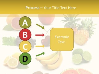 Food Ingredient Slice PowerPoint Template