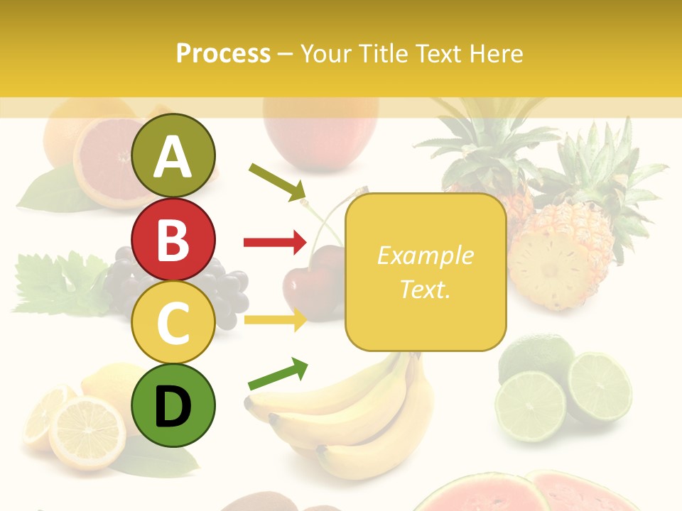 Food Ingredient Slice PowerPoint Template