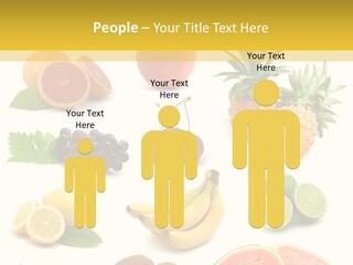 Food Ingredient Slice PowerPoint Template