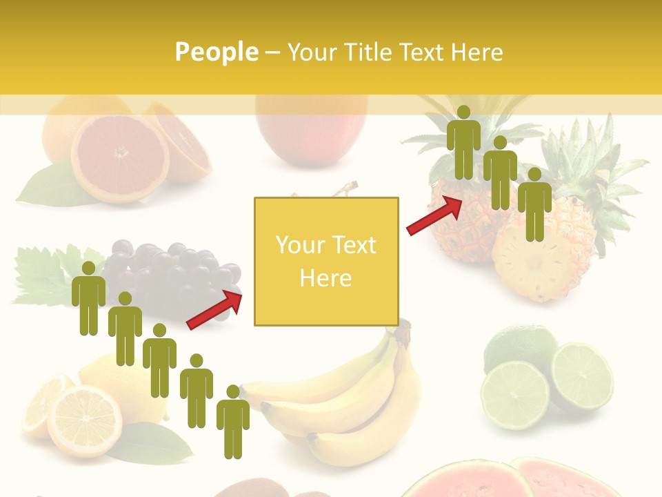 Food Ingredient Slice PowerPoint Template