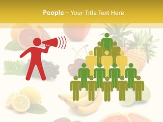Food Ingredient Slice PowerPoint Template