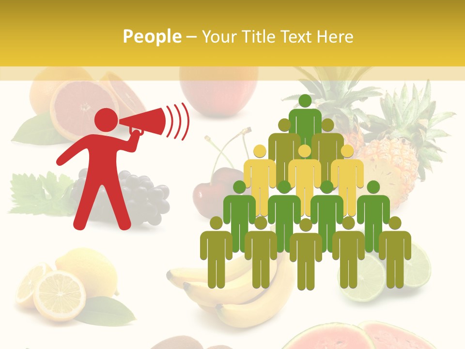 Food Ingredient Slice PowerPoint Template