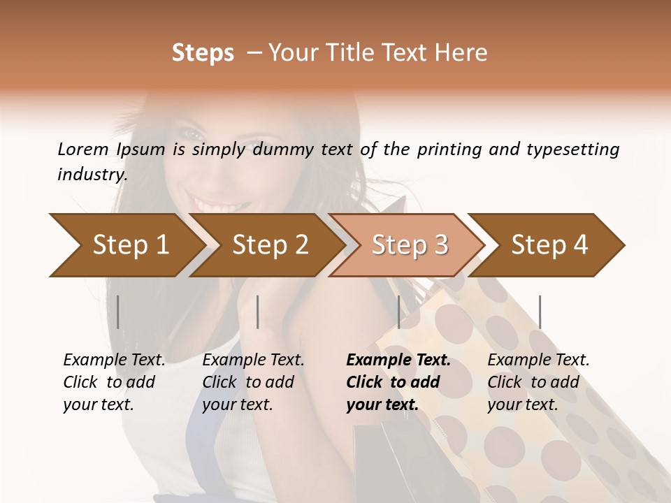 Hot Bag Fashion PowerPoint Template
