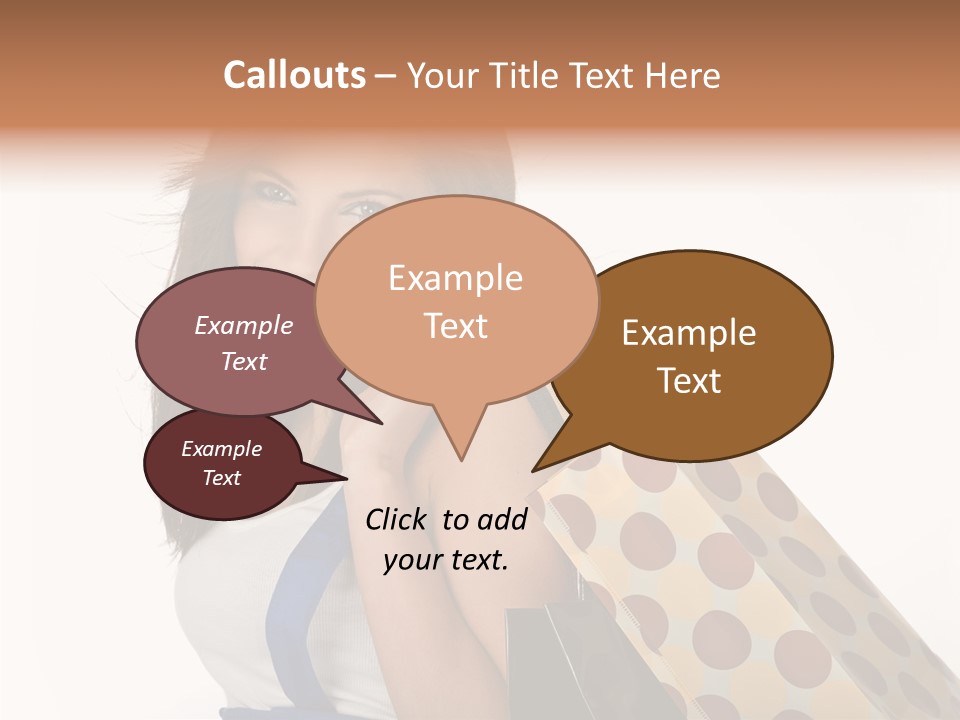 Hot Bag Fashion PowerPoint Template