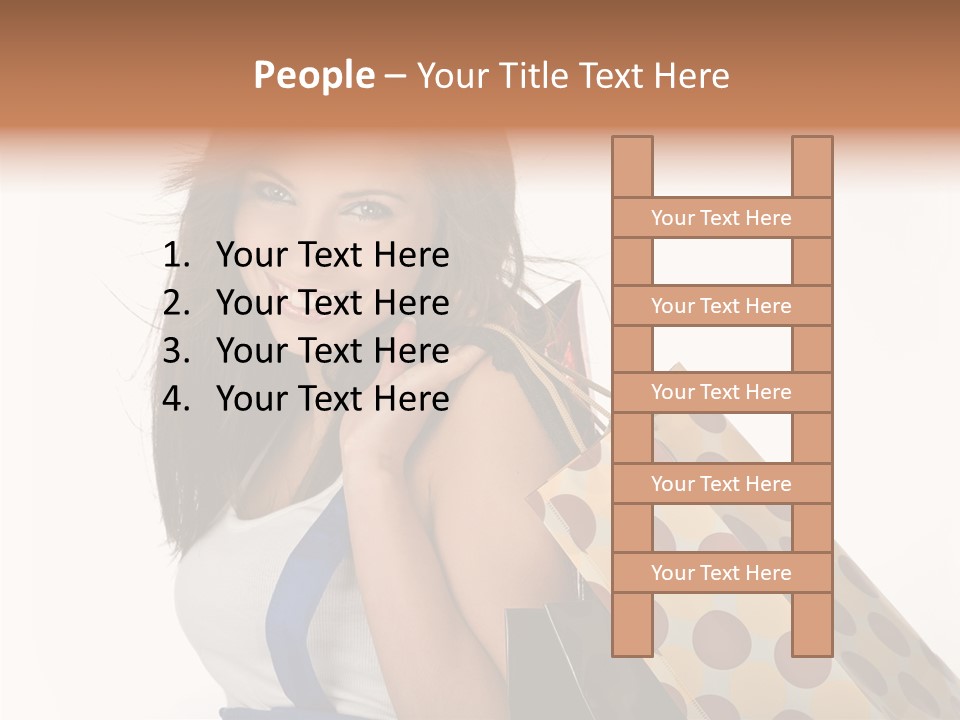Hot Bag Fashion PowerPoint Template