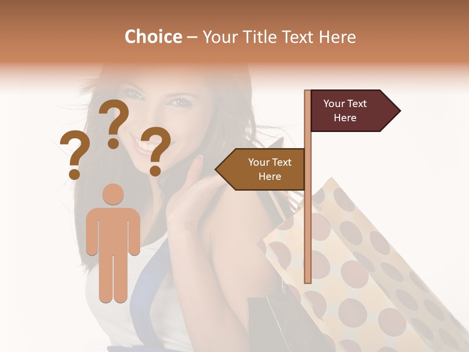 Hot Bag Fashion PowerPoint Template