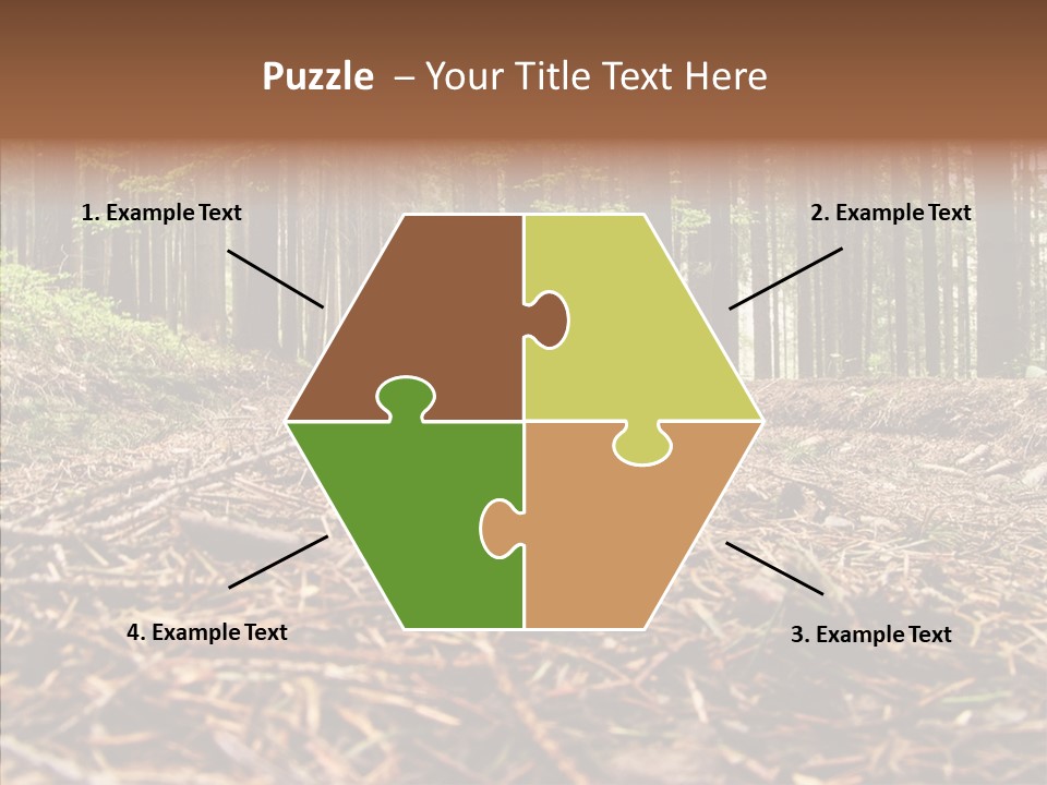 Dramatic Picturesque Trail PowerPoint Template