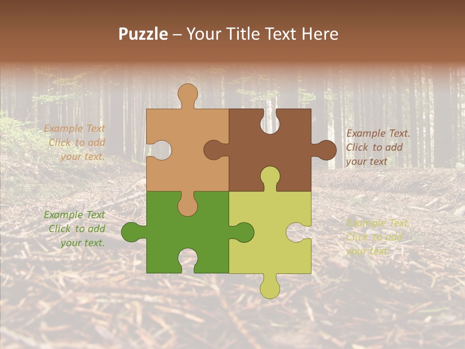 Dramatic Picturesque Trail PowerPoint Template