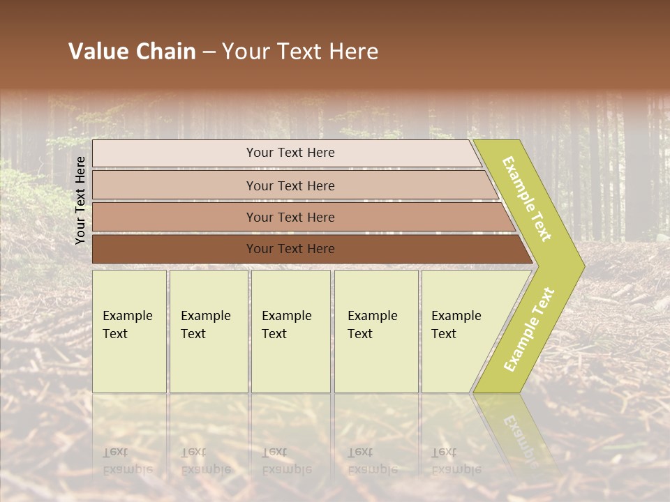 Dramatic Picturesque Trail PowerPoint Template