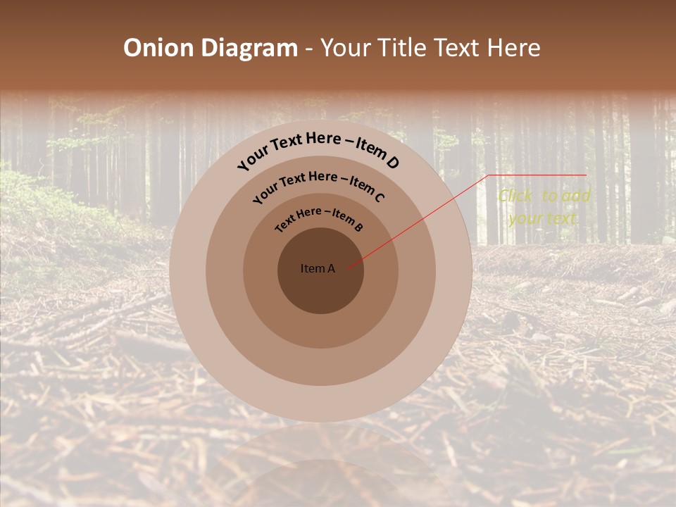 Dramatic Picturesque Trail PowerPoint Template