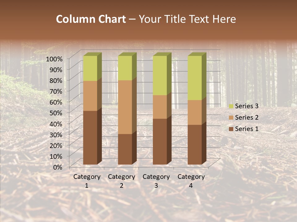 Dramatic Picturesque Trail PowerPoint Template