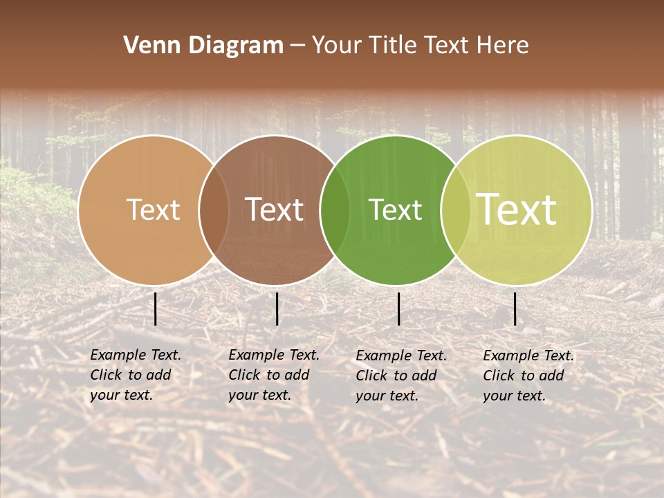 Dramatic Picturesque Trail PowerPoint Template