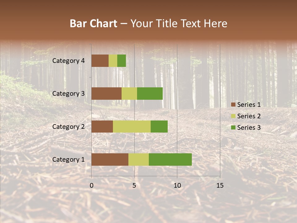 Dramatic Picturesque Trail PowerPoint Template