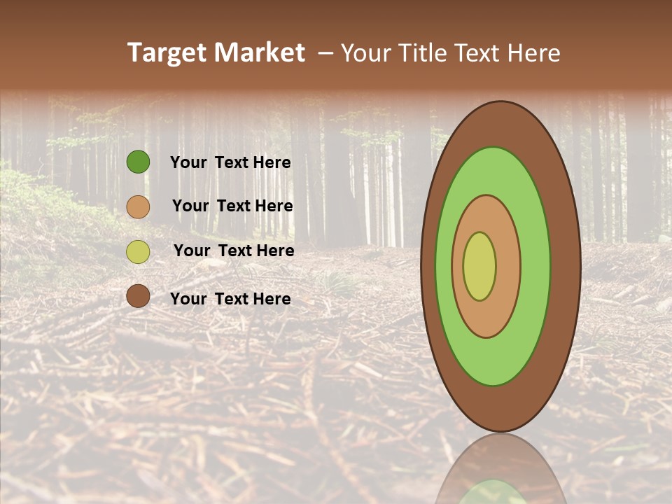 Dramatic Picturesque Trail PowerPoint Template