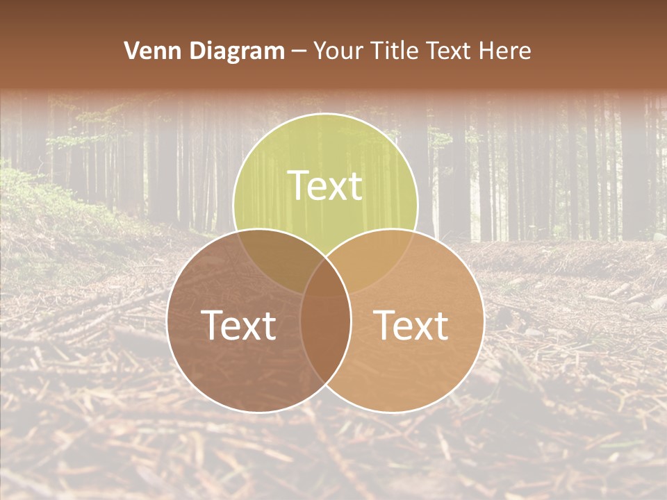 Dramatic Picturesque Trail PowerPoint Template