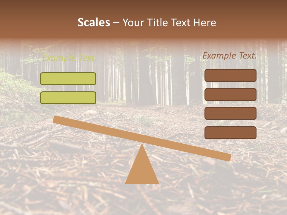 Dramatic Picturesque Trail PowerPoint Template
