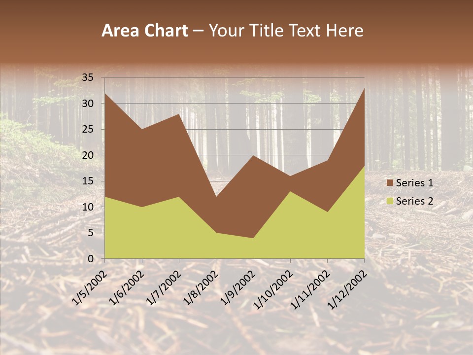 Dramatic Picturesque Trail PowerPoint Template