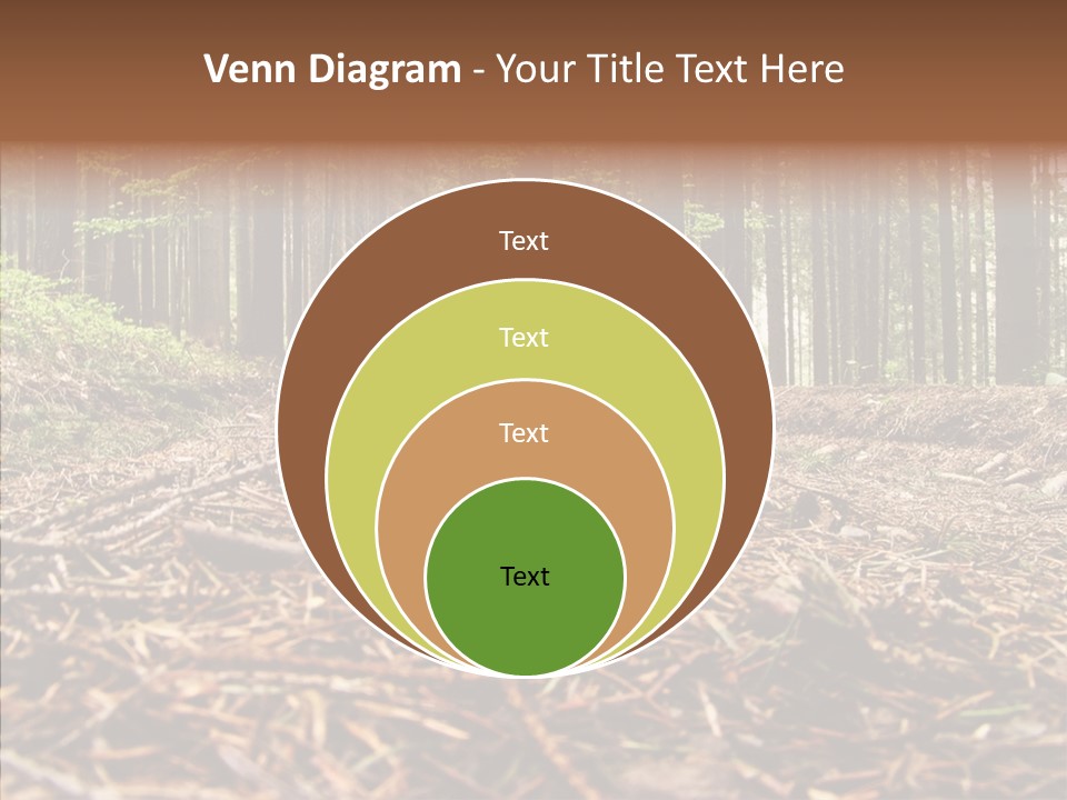 Dramatic Picturesque Trail PowerPoint Template