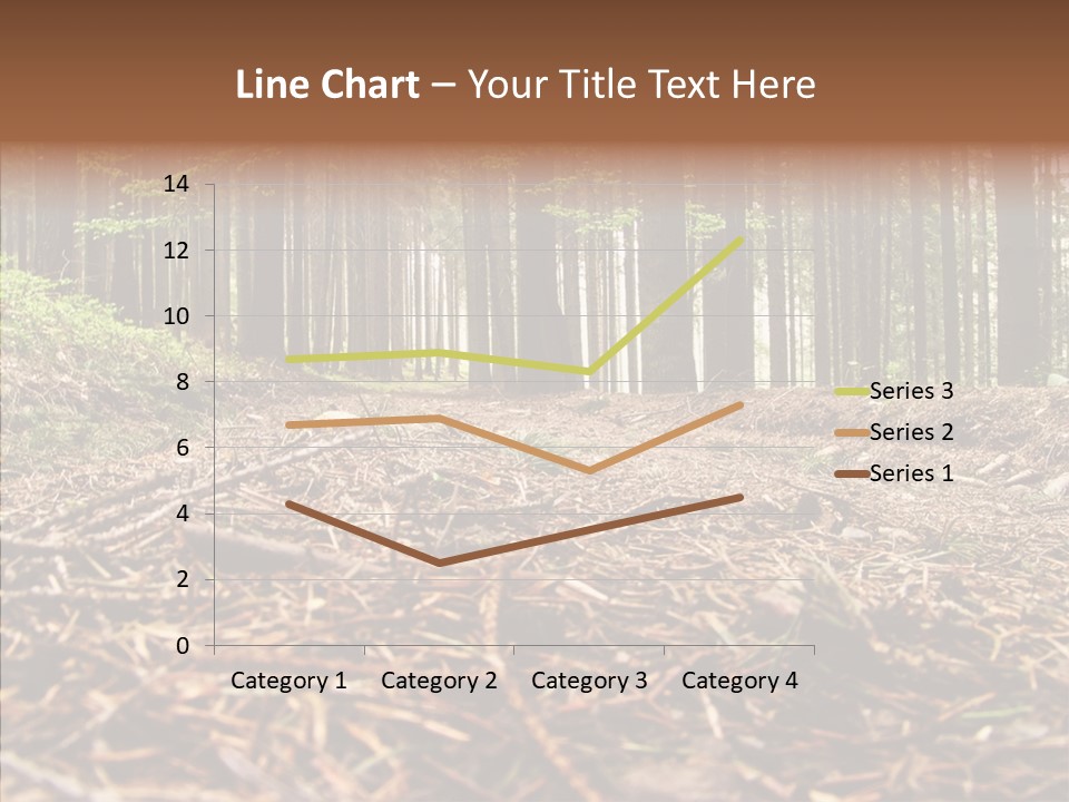 Dramatic Picturesque Trail PowerPoint Template
