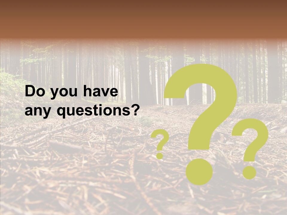 Dramatic Picturesque Trail PowerPoint Template