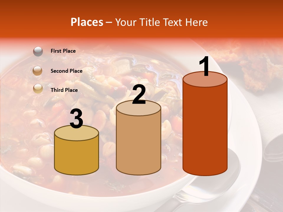 Napkin Traditionally Rustic PowerPoint Template