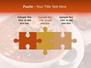 Napkin Traditionally Rustic PowerPoint Template