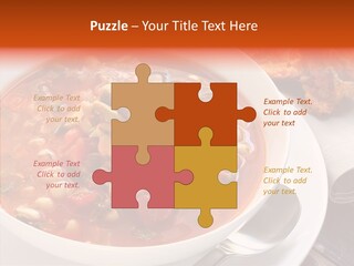 Napkin Traditionally Rustic PowerPoint Template