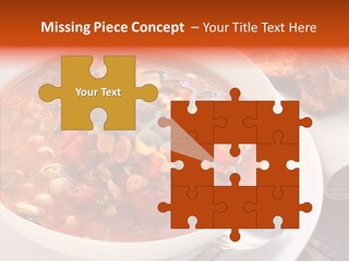 Napkin Traditionally Rustic PowerPoint Template
