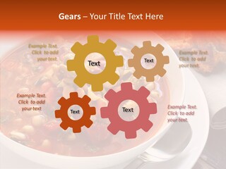 Napkin Traditionally Rustic PowerPoint Template
