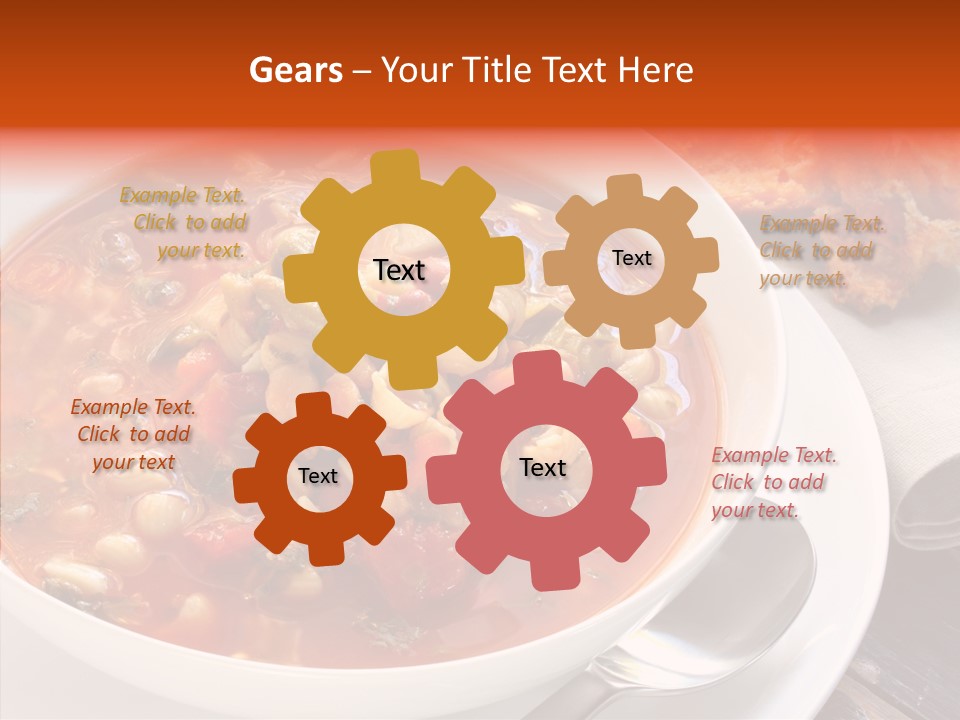 Napkin Traditionally Rustic PowerPoint Template