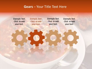 Napkin Traditionally Rustic PowerPoint Template