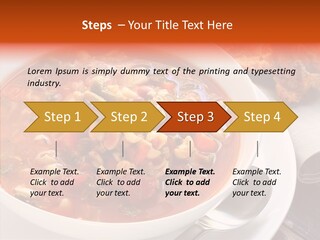 Napkin Traditionally Rustic PowerPoint Template