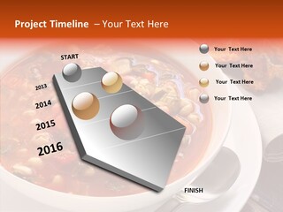 Napkin Traditionally Rustic PowerPoint Template