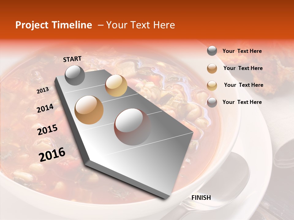 Napkin Traditionally Rustic PowerPoint Template