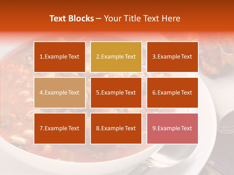 Napkin Traditionally Rustic PowerPoint Template