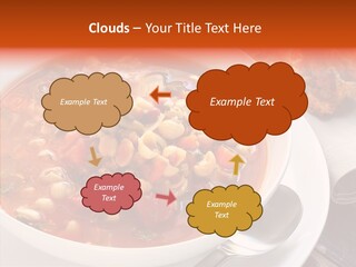 Napkin Traditionally Rustic PowerPoint Template